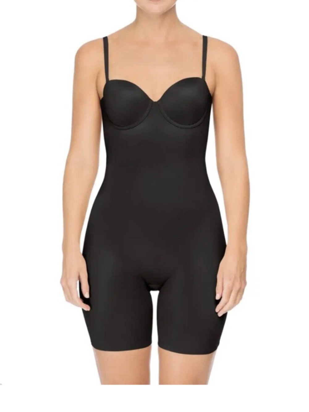 Brand new Spanx Suit Your Fancy
Strapless Cupped Mid-Thigh
Bodysuit XL